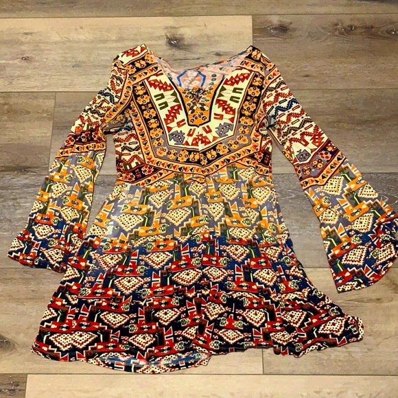 Vintage drop-skirt dress, sz small, very soft - Picture 1 of 5